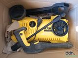 a box full of tools that are sitting in it