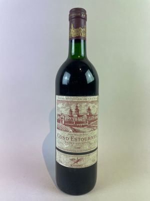 1 btl Château Cos d'Estournel 1989 - Saint-Estèphe (capsule …