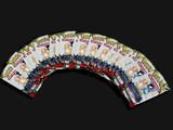 a lot of cards that are sitting on a table