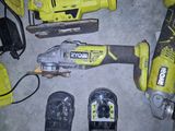 many tools that are laying out on the floor