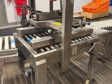a picture of a conveyor belt in a factory