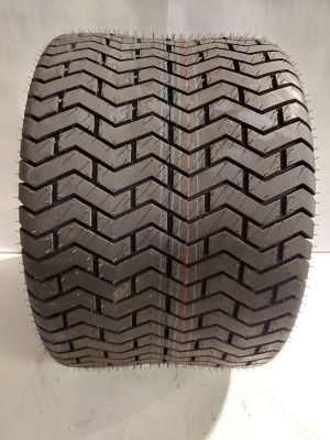 a close up of a tire on a white surface