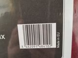 a box with a barcode on it sitting on a table