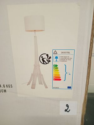 @@@ 1 lampadaire blanc ref 26507BL - NEUF EN CARTON - VENDU …