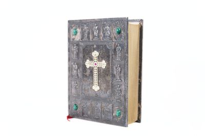 an image of a book with a cross on the front of it