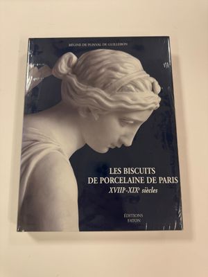 the cover of the book les biscuits de porcelaine de paris