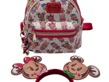 a backpack with a pair of ears and a headband