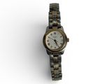 Image d'une montre-bracelet de femme sur fond blanc