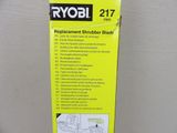 the box of the ryobi 27mm replacement shoe liner is open
