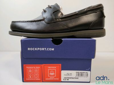 a pair of shoes that are on top of a box