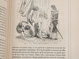 an open book with a picture of a man and a woman