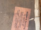a piece of paper that has been placed on the floor