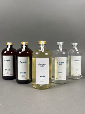 2 B Pastis, Saint-Esprit, Plantes alpines infusées, 500 ml 2…