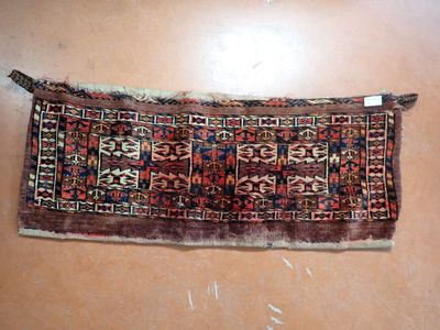 Sac à grains, XIXème siècle, Ouzbekistan, laine nouée main, …