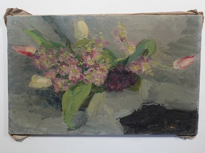 Franquelin bouquet de fleurs (XXe siècle)