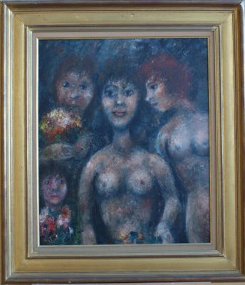 Tableau contemporain - Artiste inconnu - Estimation 3000-4000€