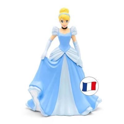 figurine d'une princesse Disney avec le drapeau français sur fond blanc