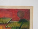 a picture of a picture of a painting on a wall