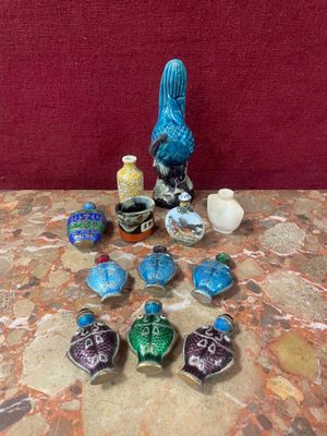a small figurine that is sitting on a table