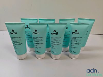 five bottles of ivvil skin care on a white table