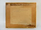 une vieille photo d'un bout de papier sur lequel il y a des inscriptions