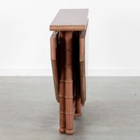 Atelier Jacques Leguennec, table à pieds repliables en imita… (photo 6)