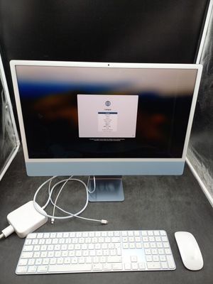 Apple IMac M1 A2438 24" 2021 numéro de série : H12G9HG5Q6X9 … - Photo 1