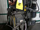 a machine that is sitting in a garage