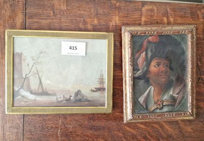 deux tableaux encadrés sur le mur d'une pièce