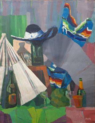 Guy VANBELLE (1931-2008) Mexicana, 1990