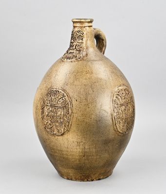 une image représentant un vase muni d'une anse sur fond blanc
