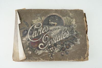 un vieux livre avec l'image d'un oiseau