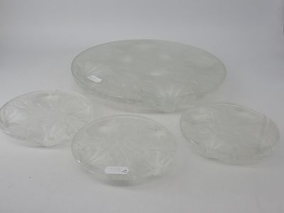 VERLYS Dessous de plat et 3 dessous de verres, diam 25 cm et 12 cm - Photo 1