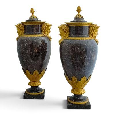 deux vases placés l'un à côté de l'autre