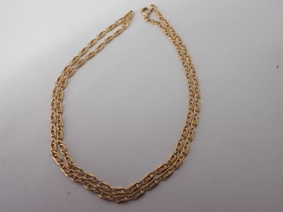 Chaîne en or  L : 47,5cm, poids : 6,2 grs - Photo 1