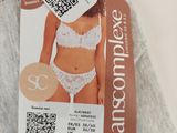 an image of a package of underwear with a picture of a woman in a bra
