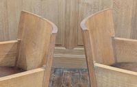 Christian LIAIGRE (1943-2020) paire de fauteuils "Stall", pa… (photo 5)