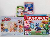 a lot of toys and games on the table