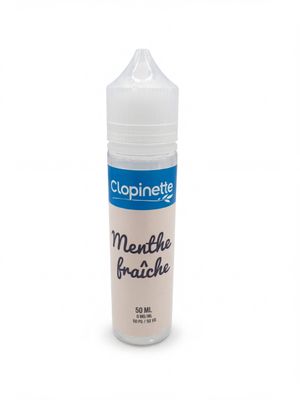 CLOPINETTE - E-liquide Menthe fraîche - 50ml - 0mg - 50/50 P…