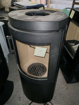 a trash can that is sitting in the middle of the floor