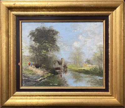 G. HIMBERT ? Paysage de France.