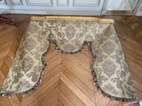 an image of a very nice looking curtain on the floor