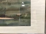 a picture of a picture of a boat in the water