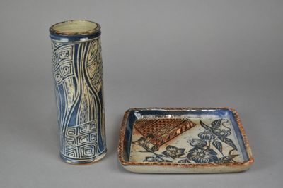 MARIGNÉ LAILLÉ (Sarthe), poterie St Hubert - Réunion de deux…
