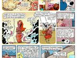 an image of a comic strip with a cartoon of a cow and other animals