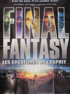 une affiche du film « Final Fantasy »