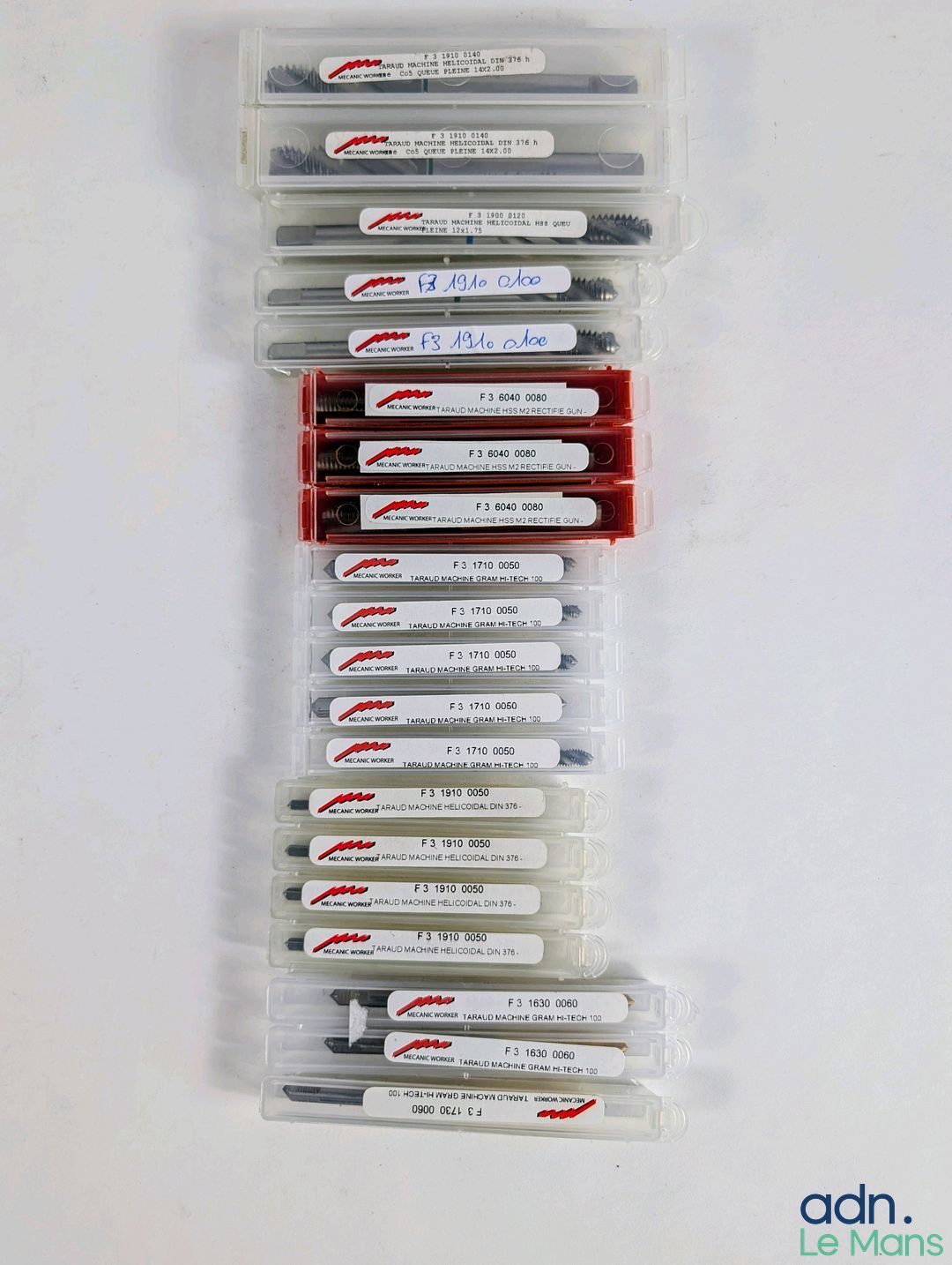 Lot de 20 tarauds machine. - Ce lot chez vous partout en Fra…