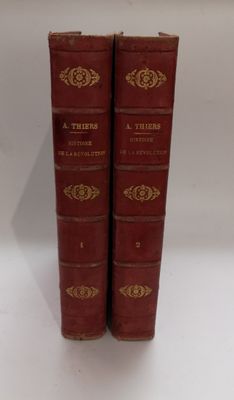 A. THIERS, Histoire de la révolution en deux Tomes (1865), i…