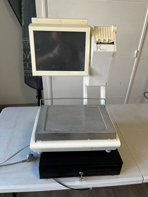 Caisse enregistreuse à double affichage, de marque BIZERBA, …