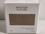 a white box with a picture of a plant on it